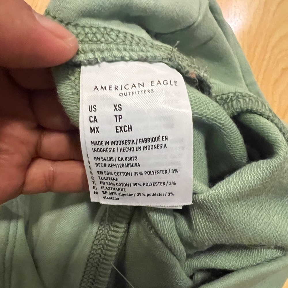 American Eagle Green XS Leggings - Picture 4 of 7
